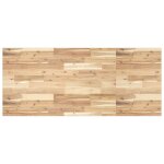 Vidaxl dessus de meuble de salle de bain non trait� bois d'acacia