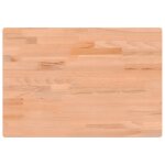 Vidaxl dessus de bureau 80x55x2, 5 cm bois massif de hêtre Vidaxl dessus de bureau 80x55x2, 5 cm bois massif de hêtre