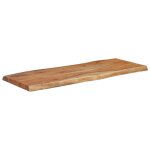 Vidaxl dessus de table 100x40x2, 5 cm rectangulaire bois massif acacia