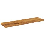 Vidaxl dessus de table 100x40x2, 5cm rectangulaire bois massif manguier