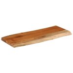 Vidaxl dessus de table 100x40x3, 8 cm rectangulaire bois massif acacia