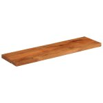 Vidaxl dessus de table 110x30x3, 8cm rectangulaire bois massif d'acacia