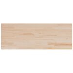 Vidaxl dessus de table 110x40x1, 7 cm rectangulaire bois de pin massif Vidaxl dessus de table 110x40x1, 7 cm rectangulaire bois de pin massif