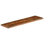 Vidaxl dessus de table 110x40x2, 5cm rectangulaire bois massif r�cup�r�