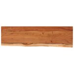 Vidaxl dessus de table 120x40x3, 8 cm rectangulaire bois massif acacia
