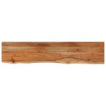 Vidaxl dessus de table 140x30x2, 5 cm rectangulaire bois massif acacia