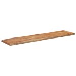 Vidaxl dessus de table 140x40x2, 5 cm rectangulaire bois massif acacia