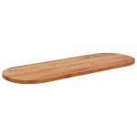 Vidaxl dessus de table 140x50x2, 5 cm ovale bois massif d'acacia Vidaxl dessus de table 140x50x2, 5 cm ovale bois massif d'acacia