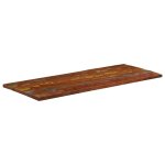 Vidaxl dessus de table 140x50x3, 8cm rectangulaire bois massif rcupr