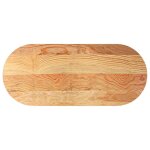 Vidaxl dessus de table 140x60x4 cm bois de chêne massif ovale Vidaxl dessus de table 140x60x4 cm bois de chêne massif ovale