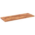 Vidaxl dessus de table 160x50x2, 5cm rectangulaire bois massif d'acacia