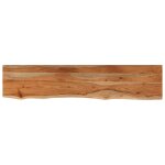 Vidaxl dessus de table 180x40x2, 5 cm rectangulaire bois massif acacia