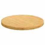 Vidaxl dessus de table �40x2, 5 cm bambou