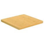 Vidaxl dessus de table 40x40x2, 5 cm bambou Vidaxl dessus de table 40x40x2, 5 cm bambou