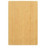 Vidaxl dessus de table 40x60x1, 5 cm bambou Vidaxl dessus de table 40x60x1, 5 cm bambou