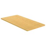 Vidaxl dessus de table 50x100x1, 5 cm bambou
