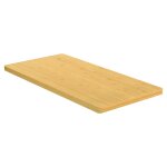 Vidaxl dessus de table 50x100x2, 5 cm bambou