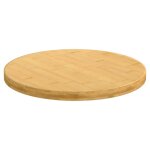 Vidaxl dessus de table �50x2, 5 cm bambou