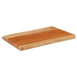 Vidaxl dessus de table 50x40x3, 8 cm rectangulaire bois massif d'acacia Vidaxl dessus de table 50x40x3, 8 cm rectangulaire bois massif d'acacia