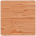 Vidaxl dessus de table 50x50x2, 5 cm carré bois massif de hêtre Vidaxl dessus de table 50x50x2, 5 cm carré bois massif de hêtre