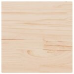 Vidaxl dessus de table 50x50x2, 5 cm carr� bois de pin massif