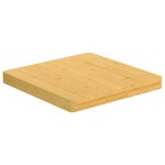 Vidaxl dessus de table 50x50x4 cm bambou Vidaxl dessus de table 50x50x4 cm bambou