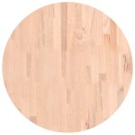 Vidaxl dessus de table Ø60x1, 5 cm rond bois massif de hêtre Vidaxl dessus de table Ø60x1, 5 cm rond bois massif de hêtre