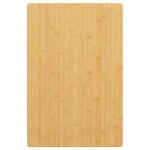 Vidaxl dessus de table 60x100x2, 5 cm bambou Vidaxl dessus de table 60x100x2, 5 cm bambou