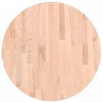 Vidaxl dessus de table Ø60x2, 5 cm rond bois massif de hêtre Vidaxl dessus de table Ø60x2, 5 cm rond bois massif de hêtre