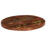 Vidaxl dessus de table Ø 60x3, 8 cm rond bois massif de récupération Vidaxl dessus de table Ø 60x3, 8 cm rond bois massif de récupération