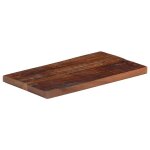 Vidaxl dessus de table 60x30x2, 5 cm rectangulaire bois massif r�cup�r�