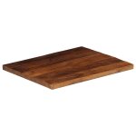Vidaxl dessus de table 60x50x2, 5 cm rectangulaire bois massif r�cup�r�