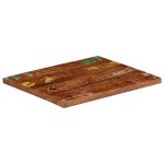 Vidaxl dessus de table 60x50x2, 5 cm rectangulaire bois massif récupéré Vidaxl dessus de table 60x50x2, 5 cm rectangulaire bois massif récupéré
