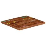 Vidaxl dessus de table 60x60x3, 8 cm carré bois massif de récupération Vidaxl dessus de table 60x60x3, 8 cm carré bois massif de récupération