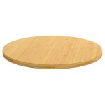 Vidaxl dessus de table Ø70x2, 5 cm bambou Vidaxl dessus de table Ø70x2, 5 cm bambou