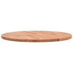 Vidaxl dessus de table �70x2, 5 cm rond bois massif de h�tre