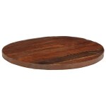 Vidaxl dessus de table � 70x2, 5 cm rond bois massif de r�cup�ration