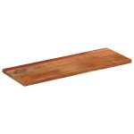 Vidaxl dessus de table 70x20x3, 8 cm rectangulaire bois massif d'acacia