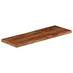 Vidaxl dessus de table 70x20x3, 8 cm rectangulaire bois massif r�cup�r�