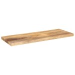 Vidaxl dessus de table 80x30x3, 8 cm rectangulaire bois massif manguier Vidaxl dessus de table 80x30x3, 8 cm rectangulaire bois massif manguier