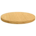 Vidaxl dessus de table �80x4 cm bambou