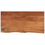 Vidaxl dessus de table 80x40x3, 8 cm rectangulaire bois massif acacia