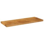 Vidaxl dessus de table 90x30x3, 8 cm rectangulaire bois massif manguier