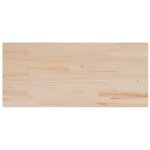 Vidaxl dessus de table 90x40x1, 7 cm rectangulaire bois de pin massif