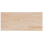 Vidaxl dessus de table 90x40x2, 5 cm rectangulaire bois de pin massif