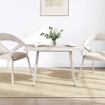 Vidaxl dessus de table blanc 100x50x2, 5 cm bois de pin massif Vidaxl dessus de table blanc 100x50x2, 5 cm bois de pin massif