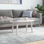 Vidaxl dessus de table blanc 60x30x2, 5 cm bois de pin massif ovale