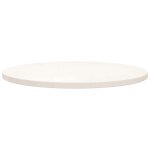 Vidaxl dessus de table blanc Ø70x2, 5 cm bois de pin massif Vidaxl dessus de table blanc Ø70x2, 5 cm bois de pin massif