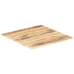 Vidaxl dessus de table bois de manguier solide 15 - 16 mm 80x80 cm Vidaxl dessus de table bois de manguier solide 15 - 16 mm 80x80 cm
