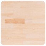 Vidaxl dessus de table carr� 40x40x1, 5 cm bois ch�ne massif non trait�